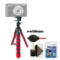 Photo//Video 50 Pro Tripod With Case For Nikon Coolpix W100 AW130 S33 A300 B700